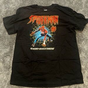 Marvel Black Spider-Man Short Sleeve Tee